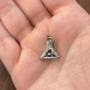 Vintage Bates & Klinke 925 Sterling "Wawona Tunnel Tree" Yosemite Pendant Charm